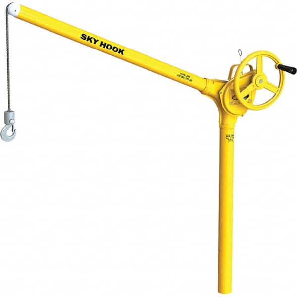 Sky Hook - 500 Lb Steel Lifting Hook Crane - Exact Tool & Supply
