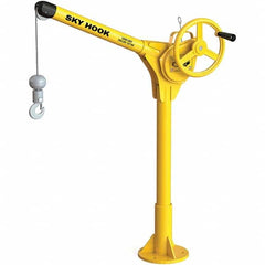 Sky Hook - 500 Lb Steel Lifting Hook Crane - Exact Tool & Supply