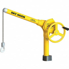 Sky Hook - 500 Lb Steel Lifting Hook Crane - Exact Tool & Supply