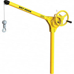 Sky Hook - 500 Lb Steel Lifting Hook Crane - Exact Tool & Supply