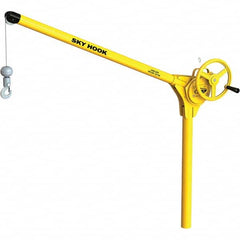 Sky Hook - 500 Lb Steel Lifting Hook Crane - Exact Tool & Supply