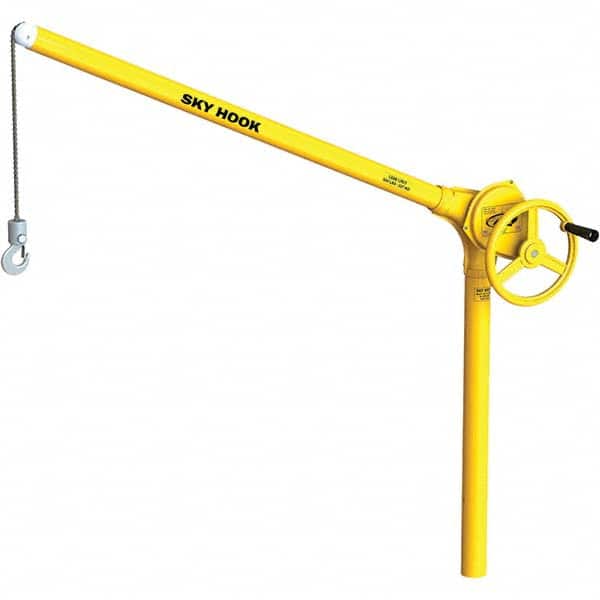 Sky Hook - 500 Lb Steel Lifting Hook Crane - Exact Tool & Supply