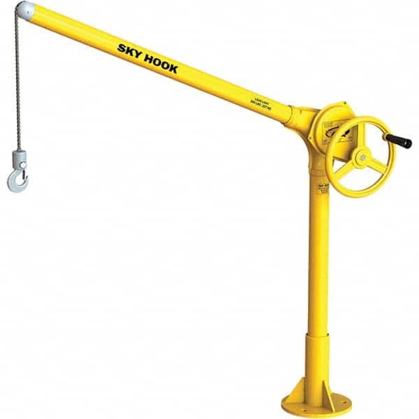 Sky Hook - 500 Lb Steel Lifting Hook Crane - Exact Tool & Supply
