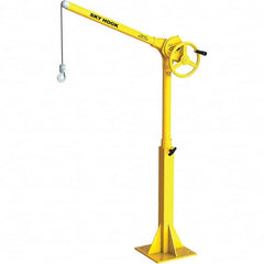 Sky Hook - 500 Lb Steel Lifting Hook Crane - Exact Tool & Supply