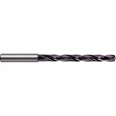 Guhring - 14.5mm 140° Spiral Flute Solid Carbide Taper Length Drill Bit - Exact Tool & Supply