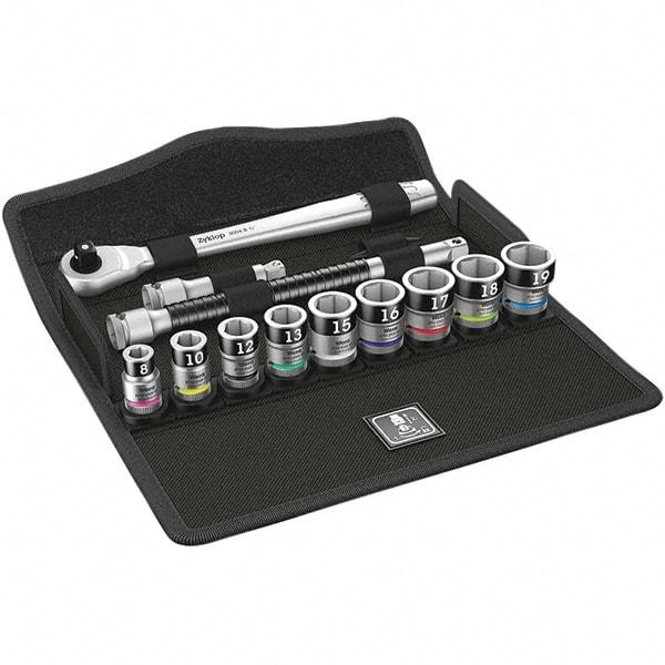 Wera - Socket Sets Measurement Type: Metric Drive Size: 3/8 - Exact Tool & Supply