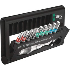 Wera - Screwdriver Bit Sets Type: Insert Bit Set Drive Size: 1/4 (Inch) - Exact Tool & Supply