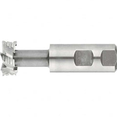 Keo - 1-1/2" Diam, 1/8" Wide, High Speed Steel T-Slot Cutter - Exact Tool & Supply