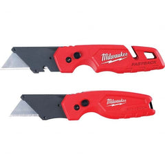 Milwaukee Tool - Utility Knives, Snap Blades & Box Cutters Type: Utility Knife Blade Type: Springback - Exact Tool & Supply