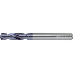 Screw Machine Length Drill Bit: 0.0781″ Dia, 140 °, Solid Carbide Coated, Right Hand Cut, Straight-Cylindrical Shank, Series DC150-03-A0