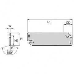 12251354000 W TOOLHOLDER - Exact Tool & Supply