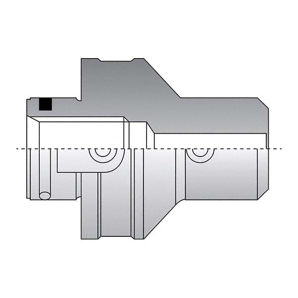 Allied Machine and Engineering - 35mm Diam Radial Clamp Cylindrical Shank Adapter Modular Reamer Body - Exact Tool & Supply
