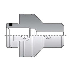 Allied Machine and Engineering - 52mm Diam Radial Clamp Cylindrical Shank Adapter Modular Reamer Body - Exact Tool & Supply