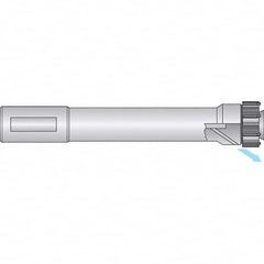 Allied Machine and Engineering - Axial Clamp Straight Shank Modular Reamer Body - Exact Tool & Supply