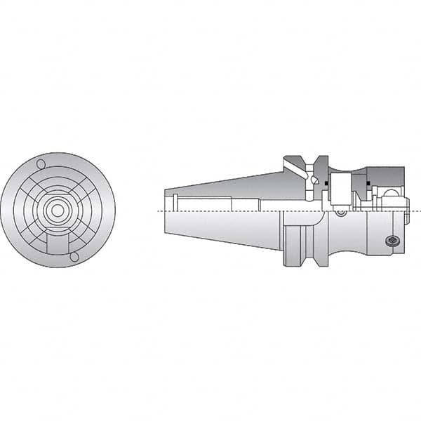 Allied Machine and Engineering - 63mm Diam Radial Clamp BT50 Shank Modular Reamer Body - Exact Tool & Supply
