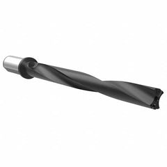 Allied Machine and Engineering - Series APX 44, 10xD, 1-1/2" Diam Flanged Straight Shank, Drill Body - Exact Tool & Supply