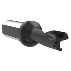 Allied Machine and Engineering - 1.496" Max Drill Depth, 2xD, 19mm Diam, Indexable Insert Drill - Exact Tool & Supply