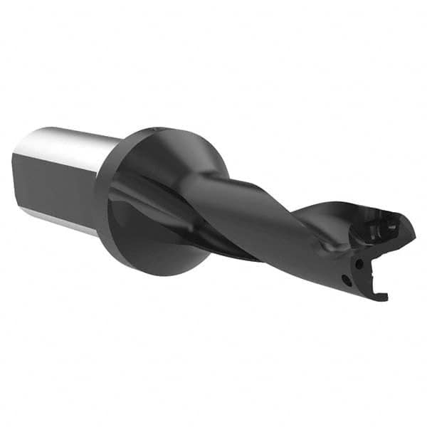 Allied Machine and Engineering - 1.594" Max Drill Depth, 3xD, 13.5mm Diam, Indexable Insert Drill - Exact Tool & Supply