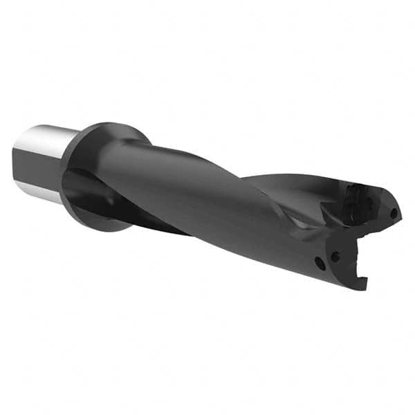 Allied Machine and Engineering - 7" Max Drill Depth, 4xD, 44.45mm Diam, Indexable Insert Drill - Exact Tool & Supply
