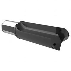 Allied Machine and Engineering - 76.22mm to 89.08mm Diam 172mm Max Depth Straight Flute Spade Drill - Exact Tool & Supply