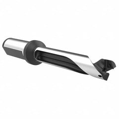 Allied Machine and Engineering - 16mm to 17mm Diam 7xD 118.9mm Max Depth Straight Flute Spade Drill - Exact Tool & Supply