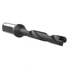 Allied Machine and Engineering - 12.98mm to 17.65mm Diam 89mm Max Depth Helical Flute Spade Drill - Exact Tool & Supply