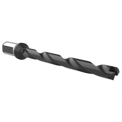 Allied Machine and Engineering - 17.53mm to 24.38mm Diam 219mm Max Depth Helical Flute Spade Drill - Exact Tool & Supply