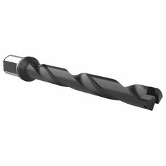 Allied Machine and Engineering - 24.41mm to 35.05mm Diam 238mm Max Depth Helical Flute Spade Drill - Exact Tool & Supply