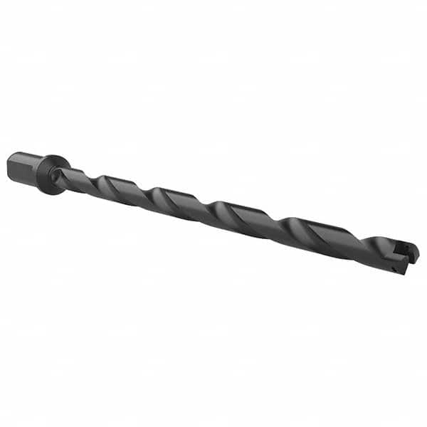 Allied Machine and Engineering - 45/64" to 15/16" Diam 14-3/8" Max Depth Helical Flute Spade Drill - Exact Tool & Supply