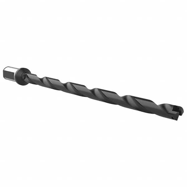 Allied Machine and Engineering - 17.53mm to 24.38mm Diam 365mm Max Depth Helical Flute Spade Drill - Exact Tool & Supply