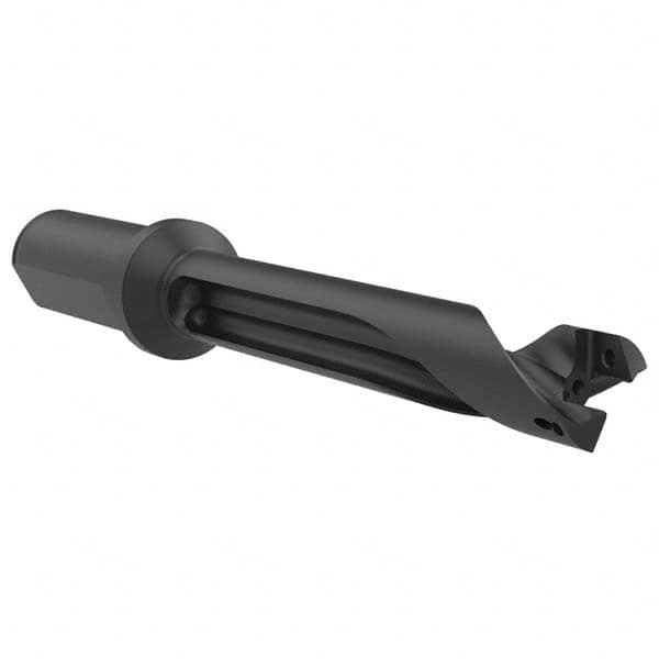 Allied Machine and Engineering - 0.7874" to 0.866" Diam 7xD 6-1/16" Max Depth Straight Flute Spade Drill - Exact Tool & Supply