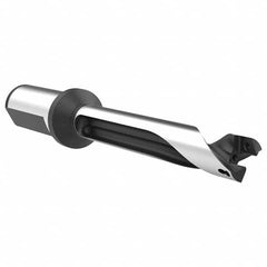 Allied Machine and Engineering - 18mm to 20mm Diam 7xD 139.9mm Max Depth Straight Flute Spade Drill - Exact Tool & Supply