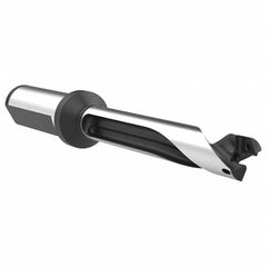 Allied Machine and Engineering - 14mm to 15mm Diam 3xD 45mm Max Depth Straight Flute Spade Drill - Exact Tool & Supply