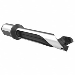 Allied Machine and Engineering - 32mm to 35mm Diam 5xD 175mm Max Depth Straight Flute Spade Drill - Exact Tool & Supply