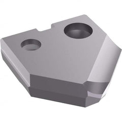 Allied Machine and Engineering - 9/16" Diam 90° Seat Size 0 Spade Drill Insert - Exact Tool & Supply