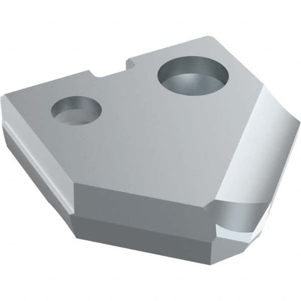 Allied Machine and Engineering - 17/32" Diam 90° Seat Size 0 Spade Drill Insert - Exact Tool & Supply