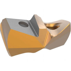 Allied Machine and Engineering - 5/8" Diam 140° Seat Size 15 Spade Drill Insert - Exact Tool & Supply