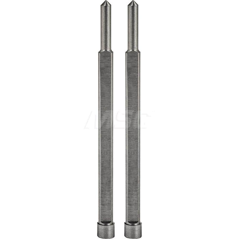 DeWALT - Annular Cutters; Cutter Diameter (Inch): 1/4 ; Cutter Diameter (Decimal Inch): 0.2500 ; Cutting Depth (Inch): 2 ; Shank Diameter (Inch): 3/4 ; Finish/Coating: Uncoated ; Cutter Material: High Speed Steel - Exact Tool & Supply