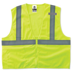 8210Z S/M Lime Econ Mesh Vest Type R Class 2 - Exact Tool & Supply