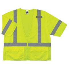 8320Z S/M Lime Standard Vest Type R Class 3 - Exact Tool & Supply