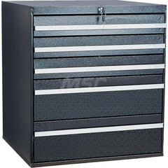 Platt & LaBonia - Small Parts Cabinets; Type: Lockable Storage Cabinet ; Number of Drawers: 5.000 ; Width (Inch): 23-1/2 ; Depth (Inch): 22 ; Height (Inch): 26 ; Frame Material: Steel - Exact Tool & Supply
