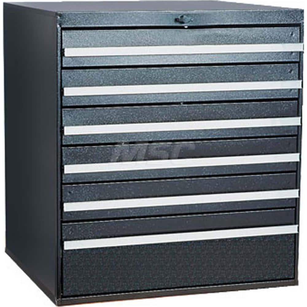 Platt & LaBonia - Small Parts Cabinets; Type: Modular Drawer Cabinet ; Number of Drawers: 6.000 ; Width (Inch): 23-1/2 ; Depth (Inch): 22 ; Height (Inch): 26 ; Frame Material: Steel - Exact Tool & Supply
