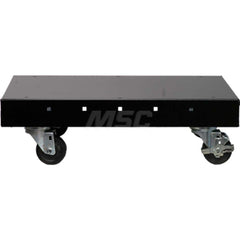 Platt & LaBonia - Cabinet Components & Accessories; Type: Mobile Cabinet Caster System ; For Use With: All BB Cabinets ; Color: Black ; Material: Steel ; Width (Inch): 23-1/2 ; Depth (Inch): 22 - Exact Tool & Supply