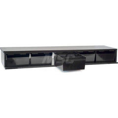 Platt & LaBonia - Small Parts Cabinets; Type: Modular Stackable Bin Cabinet ; Number of Drawers: 0.000 ; Width (Inch): 40 ; Depth (Inch): 11-7/8 ; Height (Inch): 5-3/16 ; Frame Material: Steel - Exact Tool & Supply
