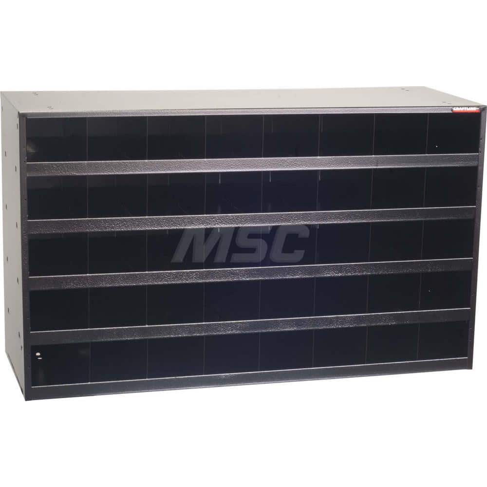 Platt & LaBonia - Bin Shelving; Type: Bin Shelving ; Overall Height (Inch): 21 ; Overall Depth: 12-1/2 (Inch); Overall Width: 35-1/4 (Inch); Number of Bins: 40 ; Bin Material: Steel - Exact Tool & Supply
