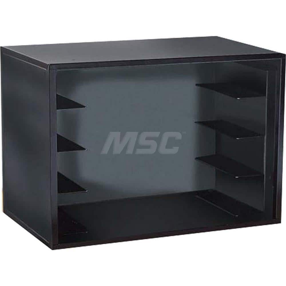Platt & LaBonia - Small Parts Cabinets; Type: Service Tray Rack ; Number of Drawers: 0.000 ; Width (Inch): 20-1/2 ; Depth (Inch): 12-1/2 ; Height (Inch): 15 ; Frame Material: Steel - Exact Tool & Supply