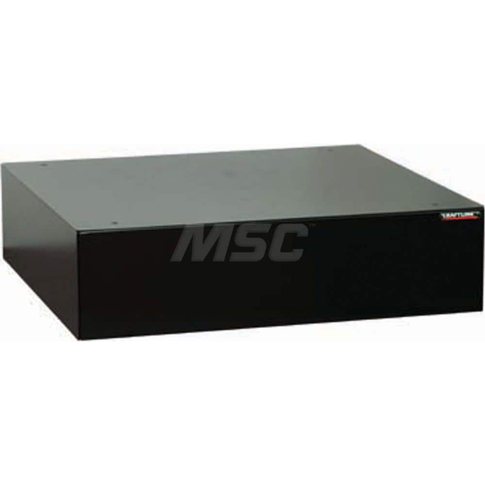 Platt & LaBonia - Cabinet Components & Accessories; Type: Base ; For Use With: BB Drawer Cabinets ; Color: Black ; Material: Steel ; Width (Inch): 23-1/2 ; Depth (Inch): 22 - Exact Tool & Supply