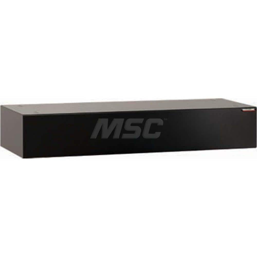 Platt & LaBonia - Cabinet Components & Accessories; Type: Base ; For Use With: 2 Door Cabinet; PL-9D; 40 Bin ; Color: Black ; Material: Steel ; Width (Inch): 35-1/4 ; Depth (Inch): 12-1/2 - Exact Tool & Supply