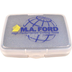 M.A. Ford - Chamfer Mill Sets; End Type: Single ; Chamfer Mill Material: Solid Carbide ; Chamfer Mill Finish/Coating: AlCrN ; Cutter Head Diameter (Inch): 3/8 ; Included Angle A: 90 ; Overall Length (Inch): 2-1/2 - Exact Tool & Supply