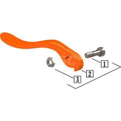 SANI-LAV - Spray Nozzle Parts & Accessories; Type: Handle Replacement Kit ; For Use With: Models N3; N3W Nozzles ; Material: Fiber-Reinforced Plastic - Exact Tool & Supply